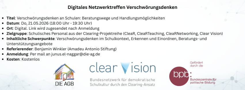 Digitales Netzwerktreffen Verschwörungsdenken